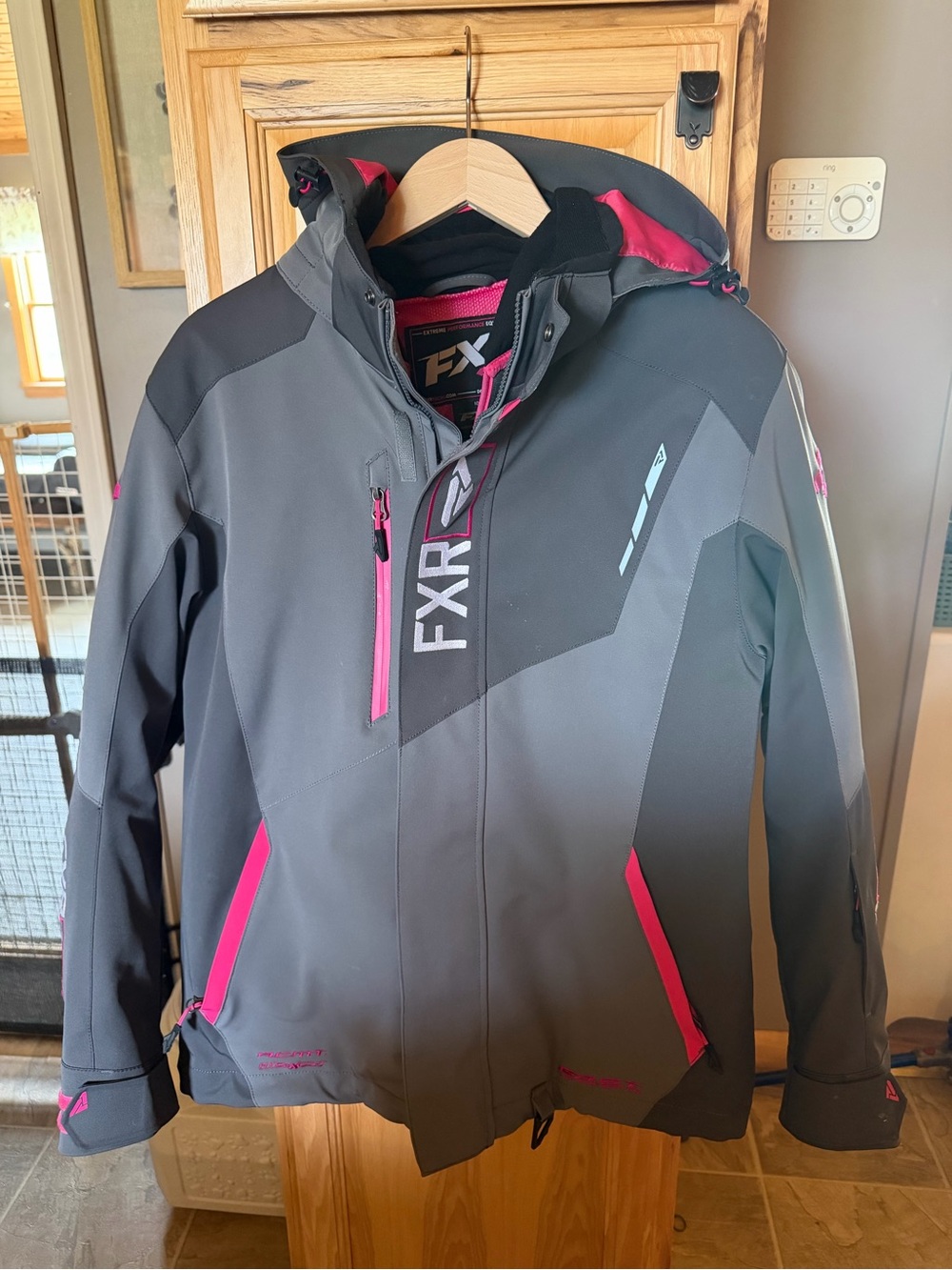 FXR Women's Gray & Pink Jacket